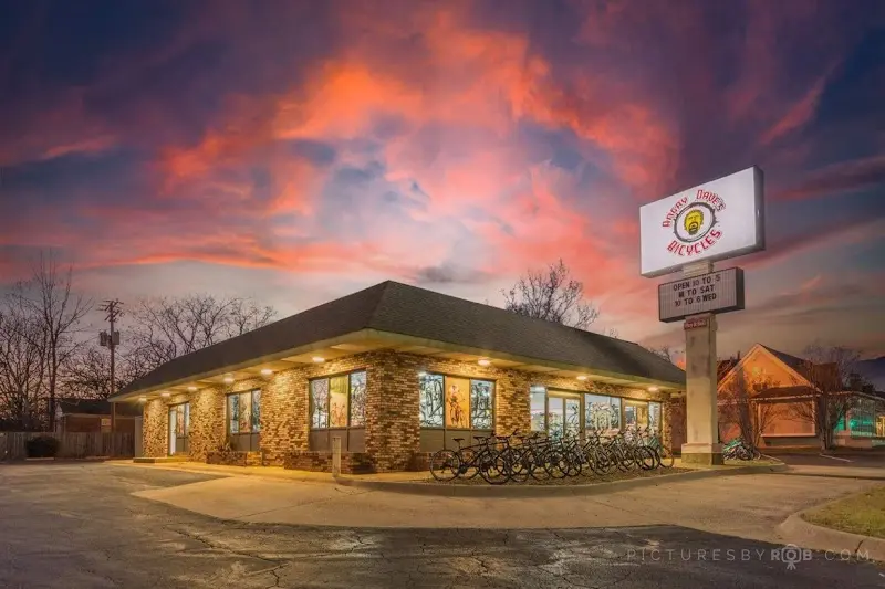 Angry Dave’s Bicycles storefront