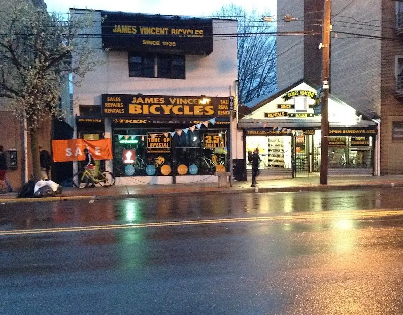 James Vincent Bicycles storefront