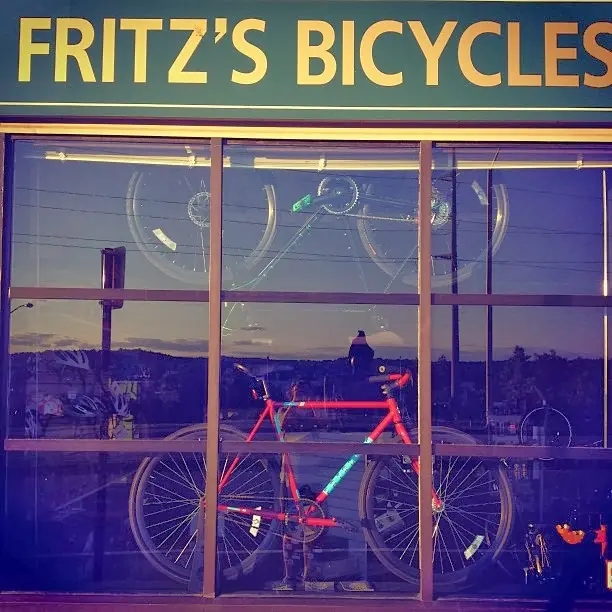 Fritz's Bicycle Shop storefront