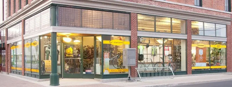 Kirk's Bike Shop storefront