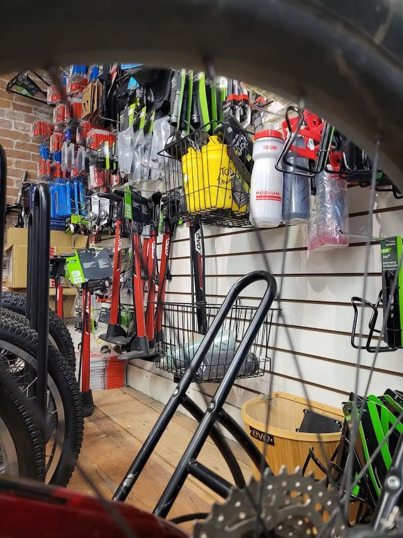 The Hub Bicycle Shop storefront