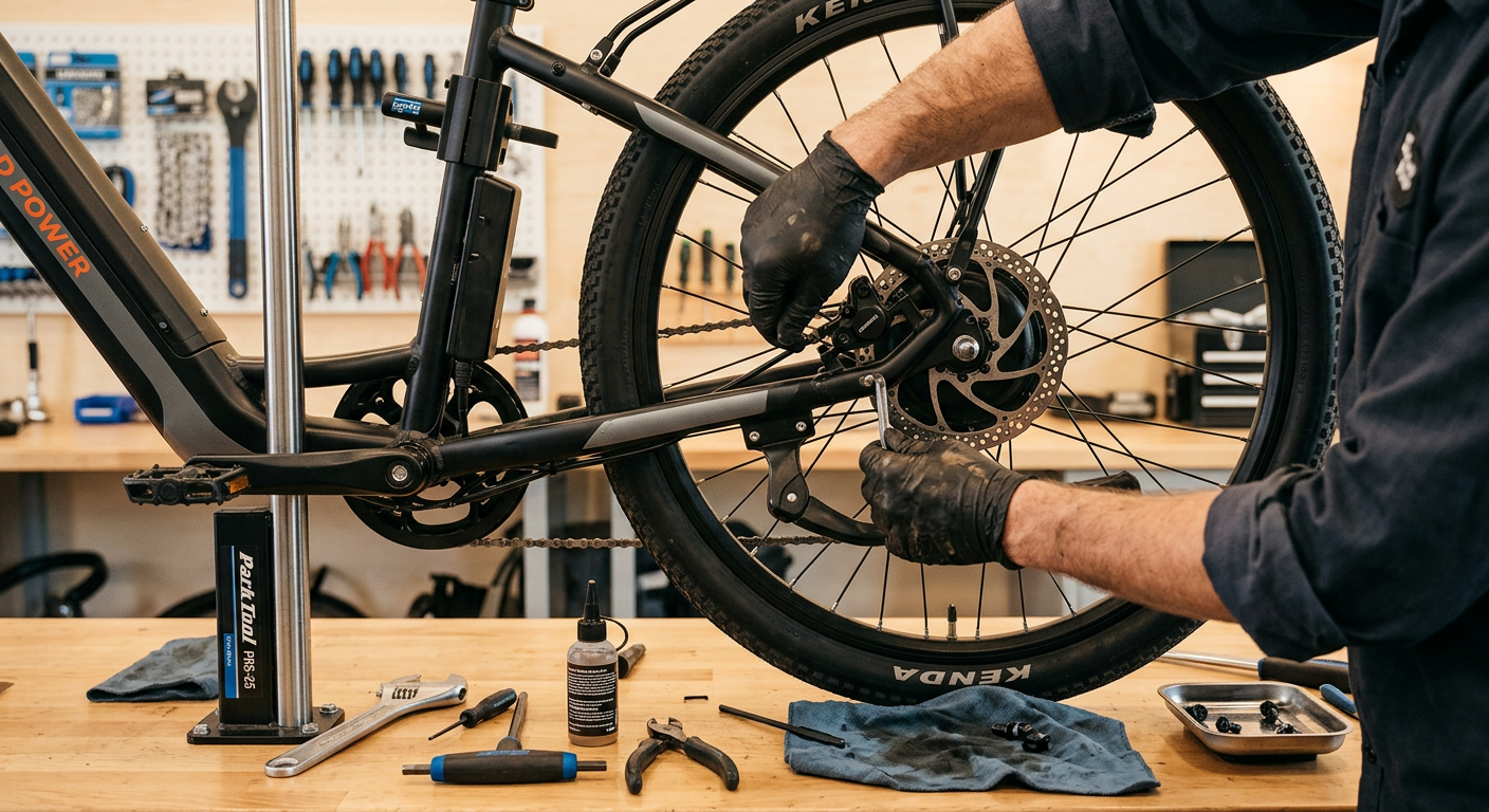 E-Bike Maintenance 101: The Only Schedule You Need