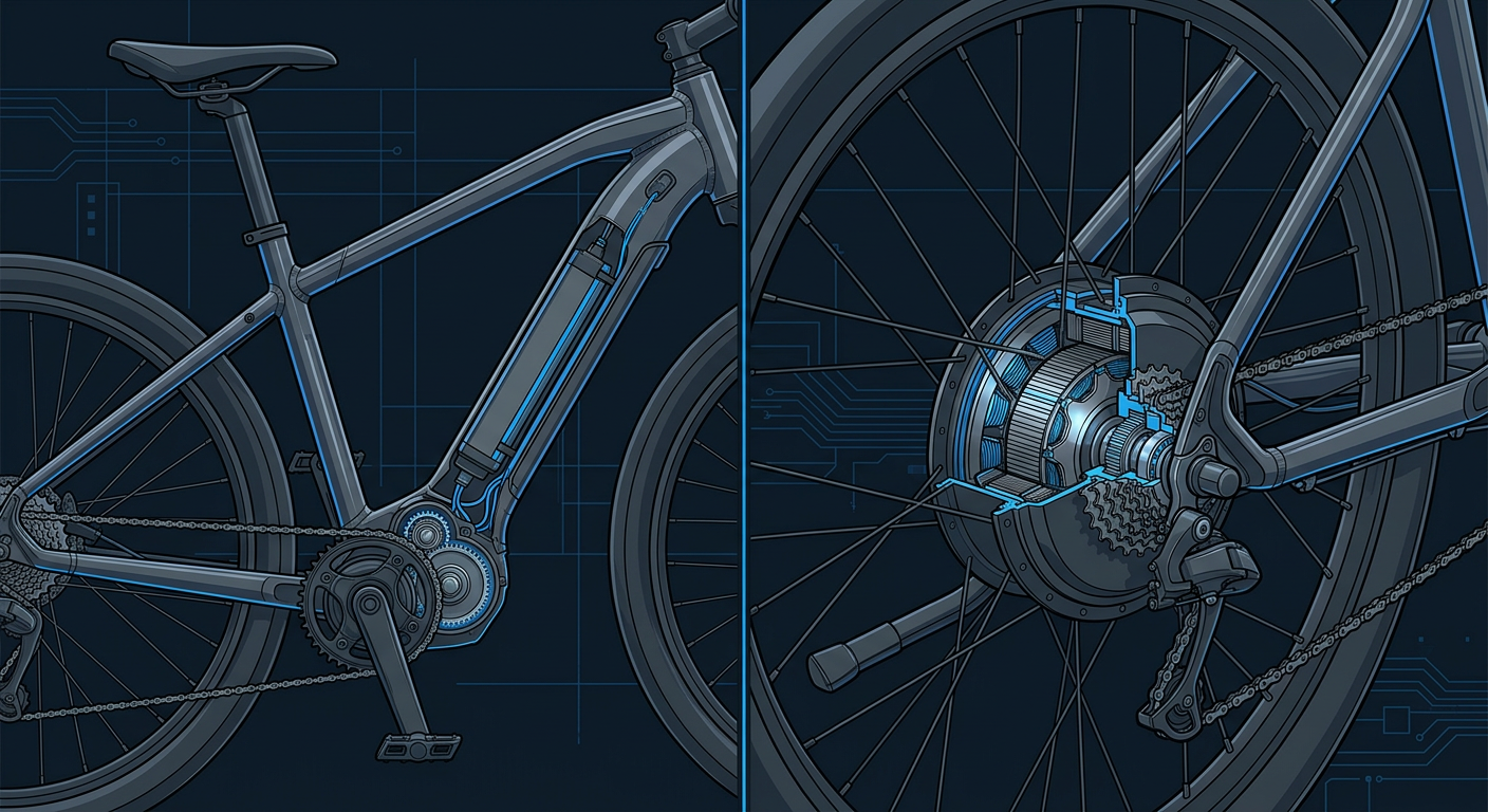 Mid-Drive vs Hub Motor: Which E-Bike Motor is Right for You?