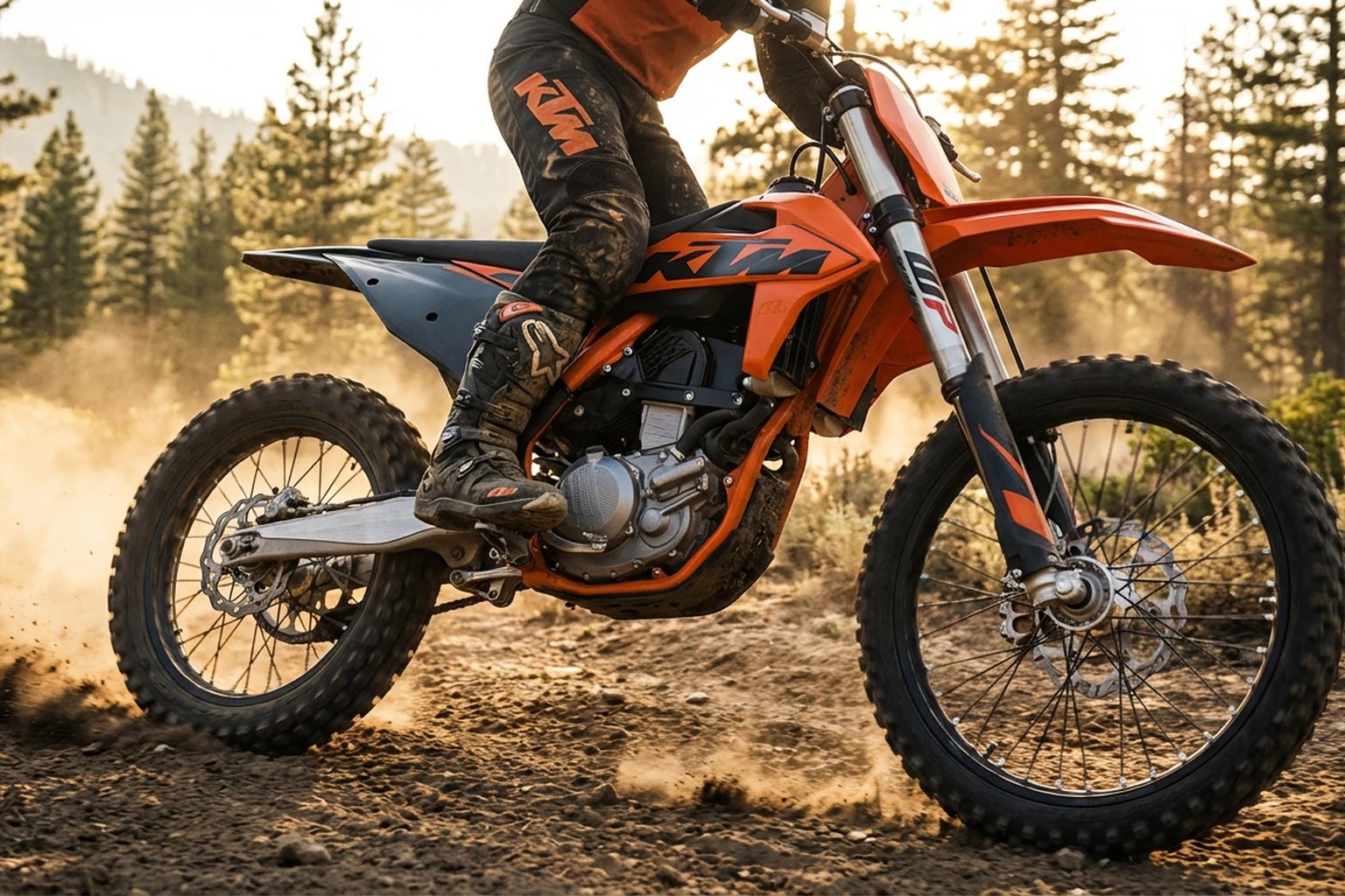 KTM's Electric Dirt Bike Has No Rev, No Clutch, and Zero Apologies